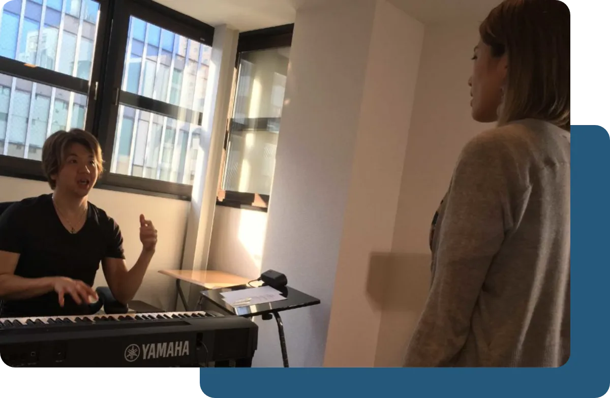 桜田ヒロキのレッスンの様子